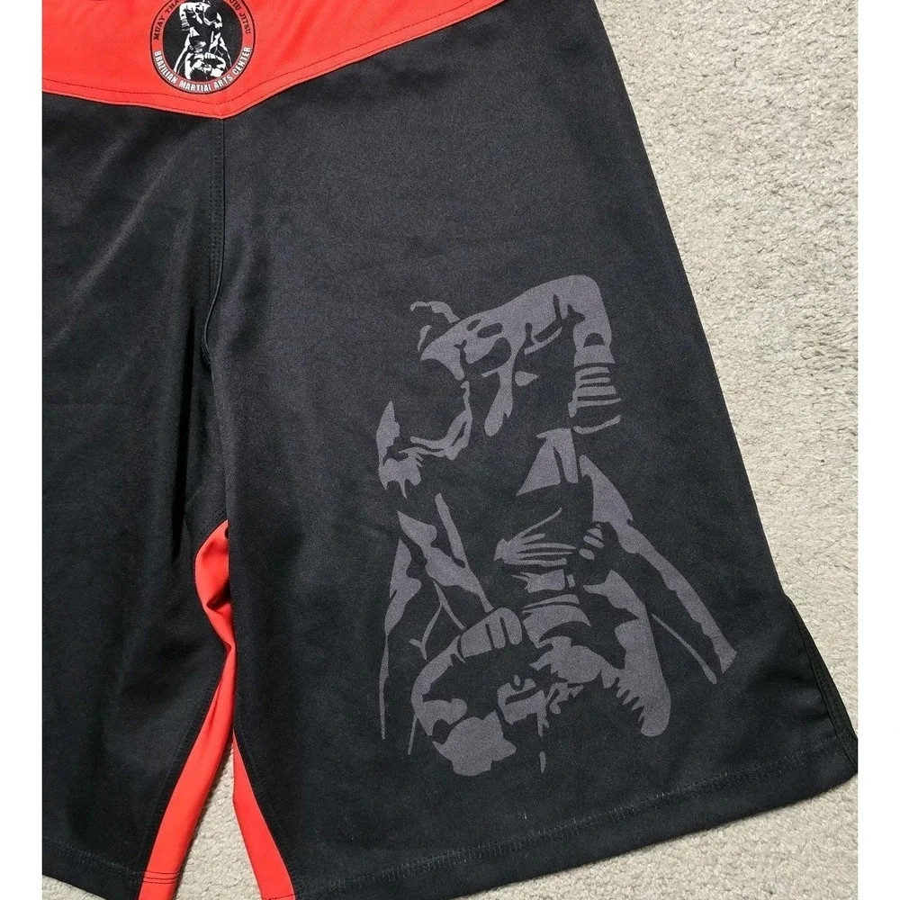 BMAC Martial Arts Mens Shorts 35 XL Training‎ Samurai MMA Muay Thai Grappling